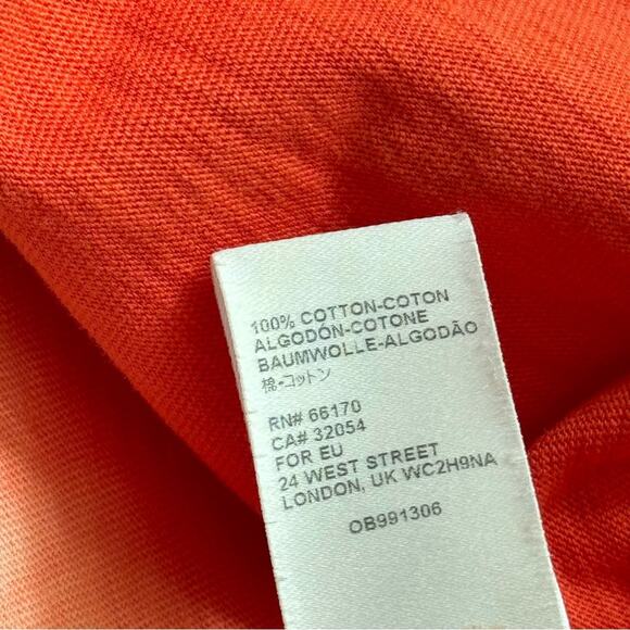 Free People Pink Orange Ombré Dip Dye Short Sleeve Slouchy Maxi Dress Medium - Picture 12 of 13